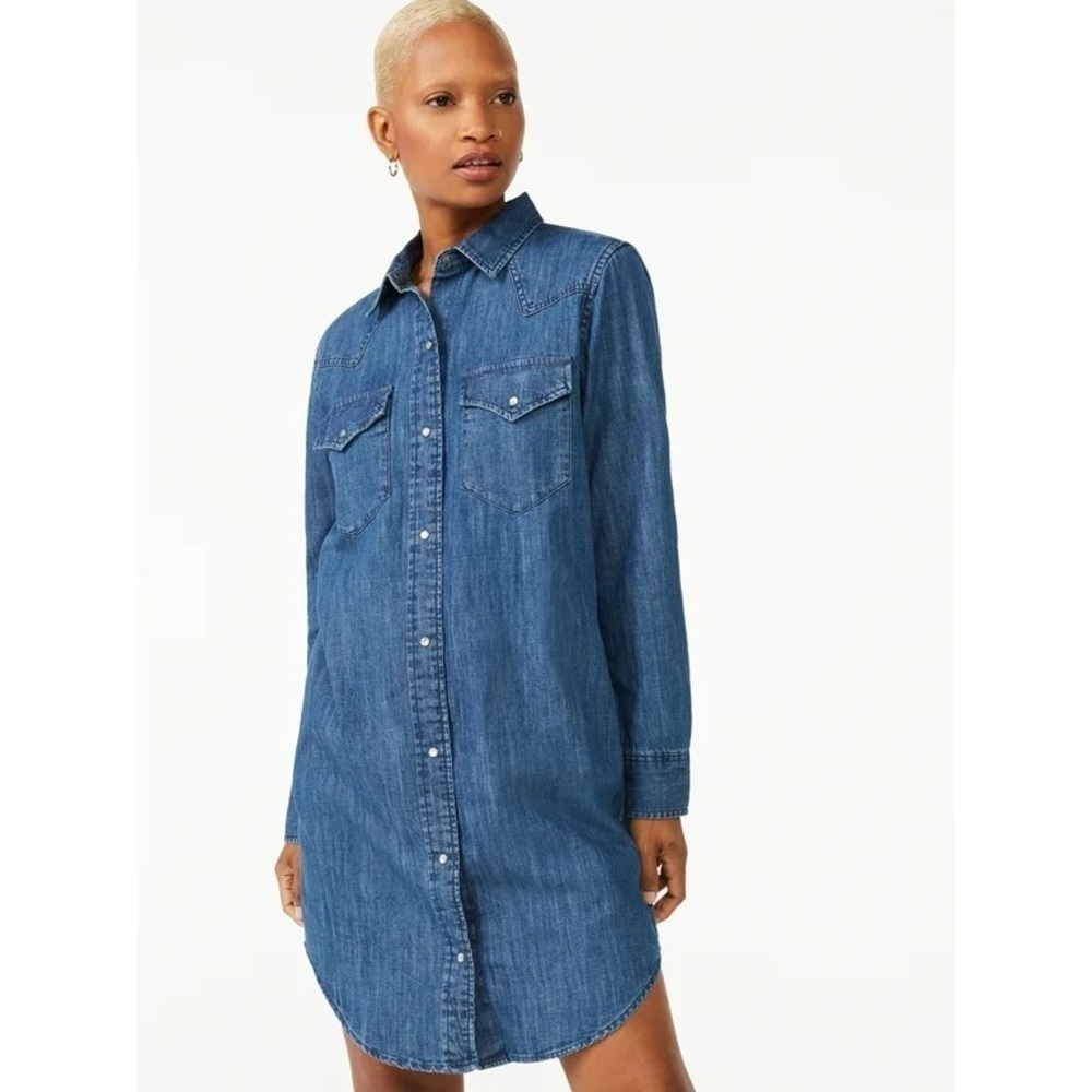 Free Assembly Western Shirtdress Sz Small